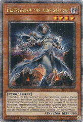 Priestess of the Ashened City - PHNI-EN093 (Quarter Century Secret Rare) - 1st Edition